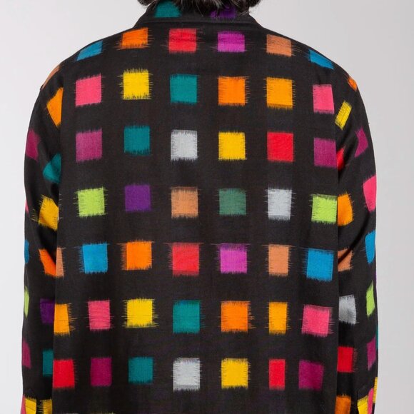 Norblack Norwhite Keep it Classic Ikat Shirt [Black] - Picture 3 of 9